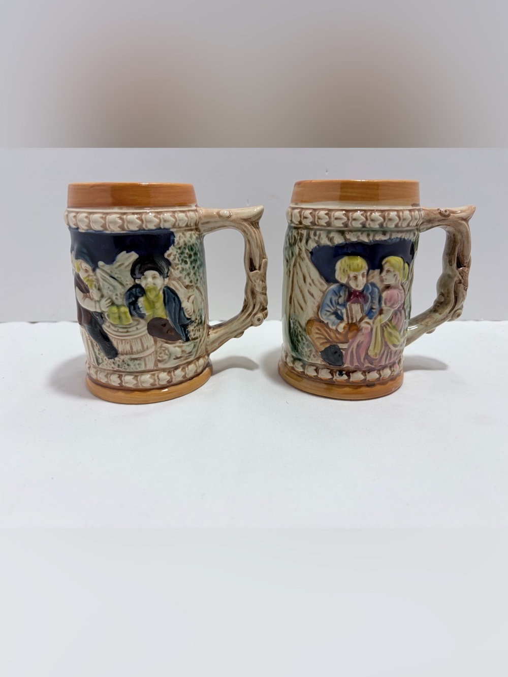 Vintage Stylecraft Ceramic Beer Steins 50’s